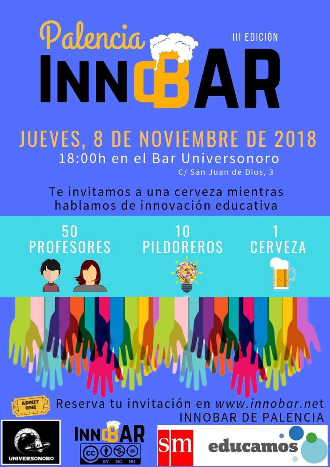 Cartel de la iniciativa que se desarrolla en Palencia