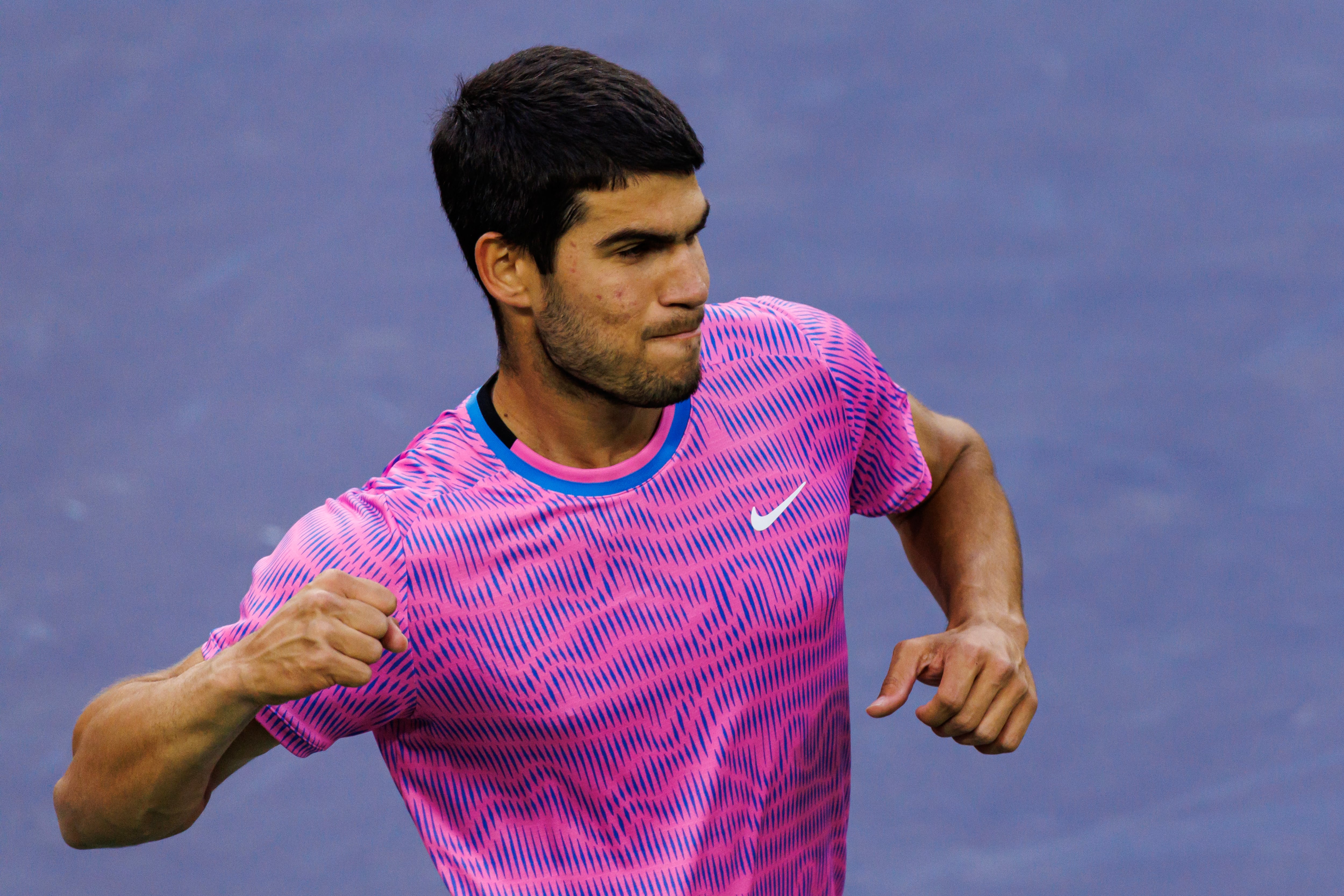 Alcaraz jugará la final de Indian Wells tras vencer a Sinner en la semifinal. (Photo by Frey/TPN/Getty Images)