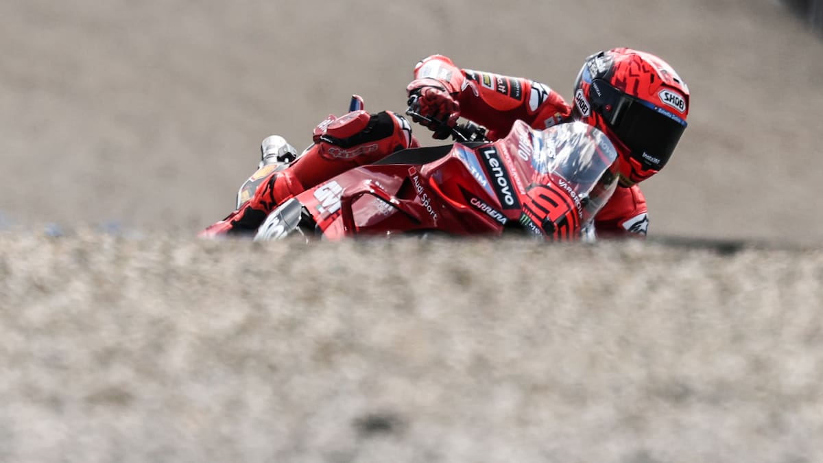 Marc Márquez se resarce en el 'sprint' del GP de la República Checa y vence en una extraña prueba condicionada por los neumáticos