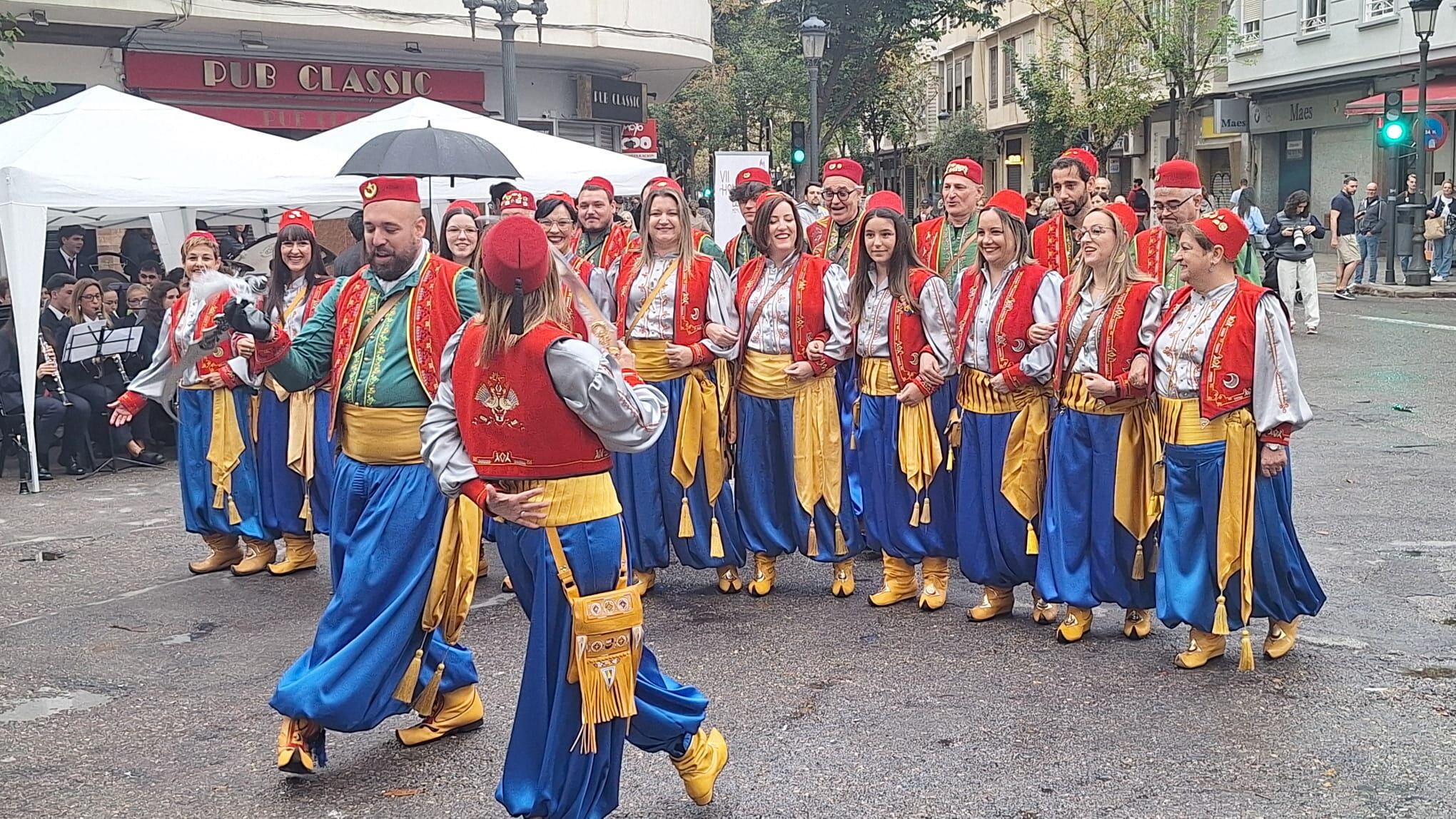 Comparsas de Villena en Valencia