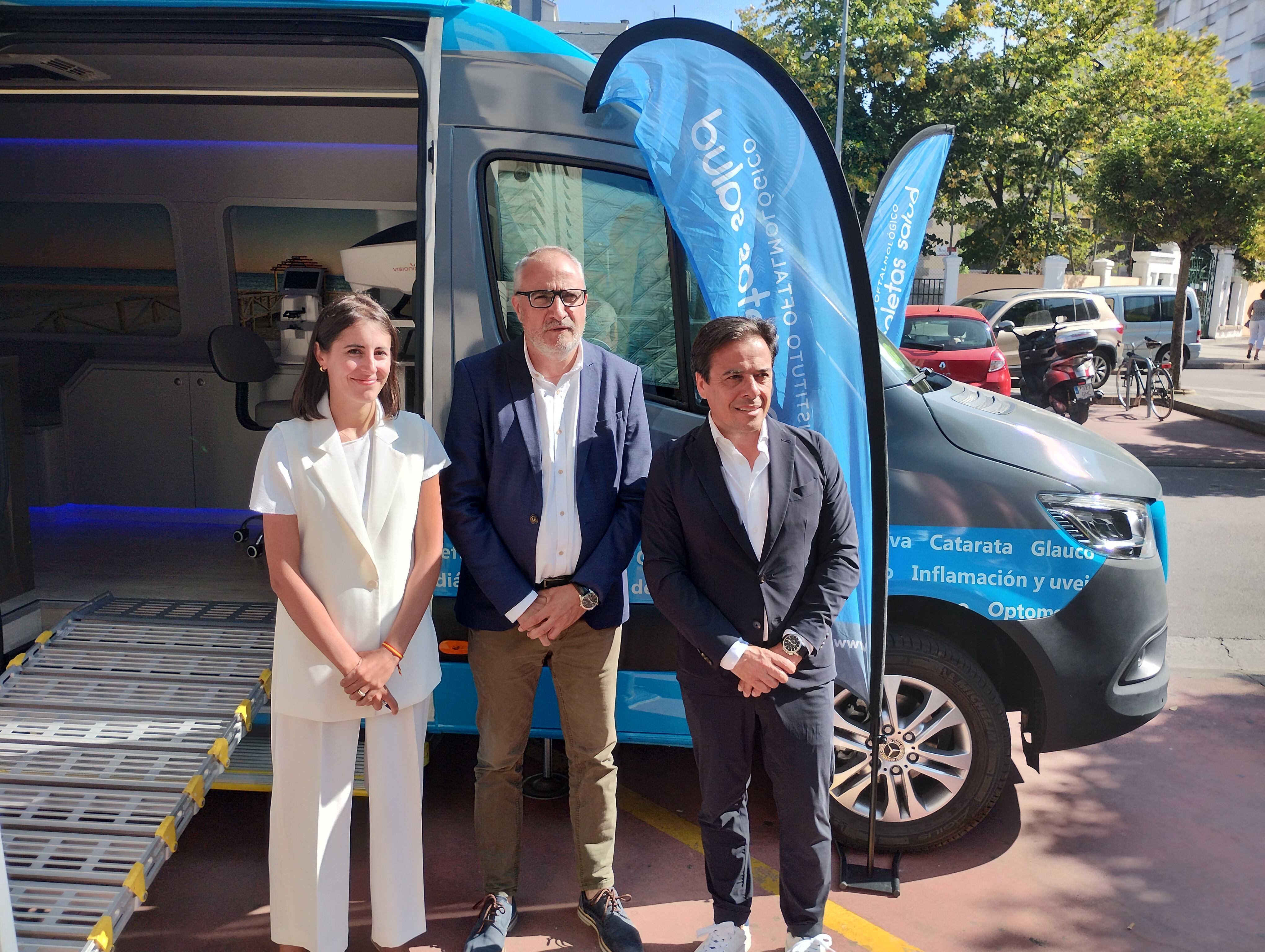 Carmen Rodríguez, Olegario Ramón y Javier Moralejo