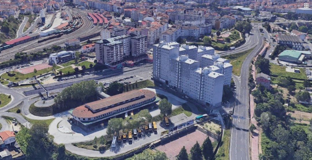 El edificio de la antigua estación ya se ha demolido en su totalidad