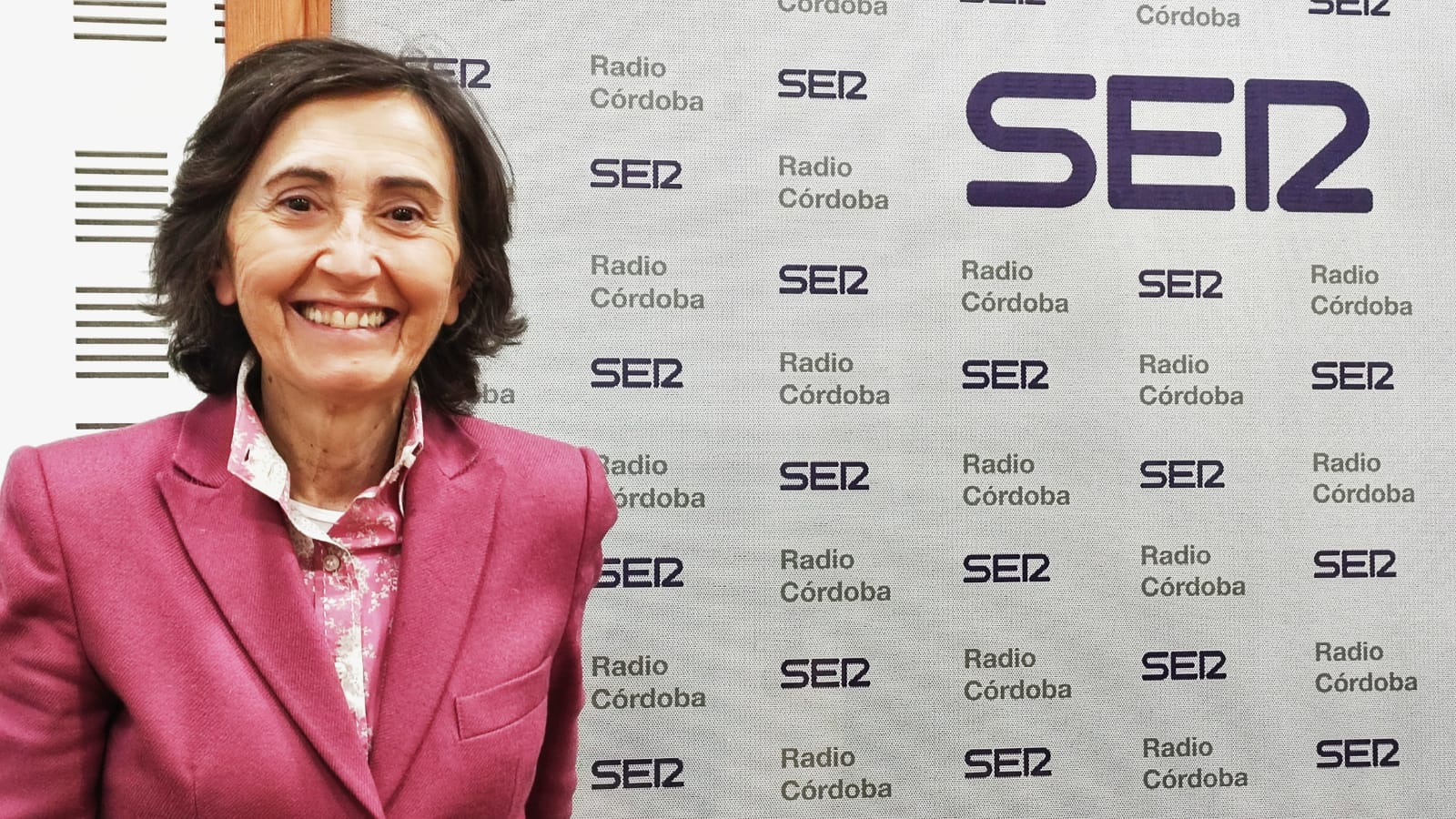 Rosa Aguilar, durante la entrevista con Radio Córdoba tras anunciar su retirada de la política activa