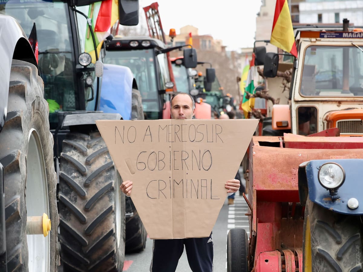 GALERÍA | Las fotos de la tractorada de este 11 de febrero en Logroño