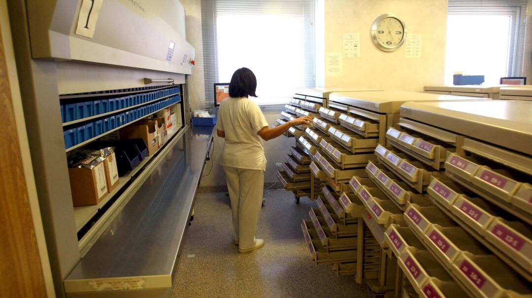 Imagen de archivo. Farmacia hospitalaria del Río Hortega de Valladolid