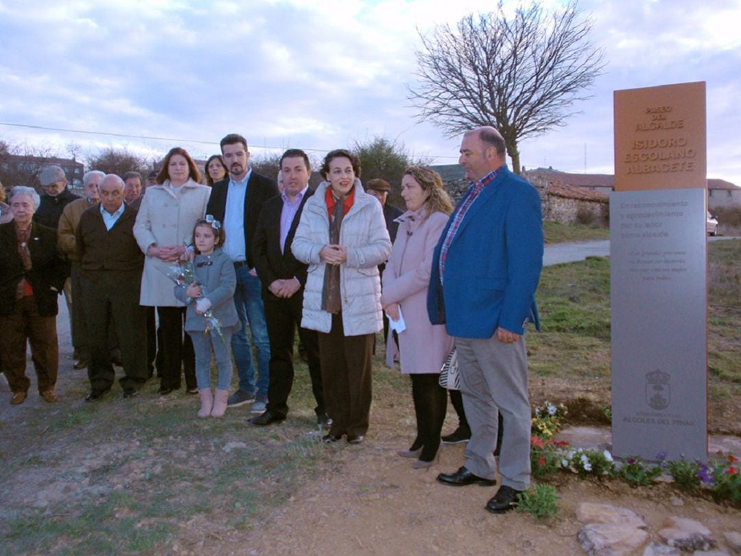 Acto homenaje a Isidoro Escolano