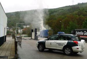 La guardia civil custodió en todo momento el suceso