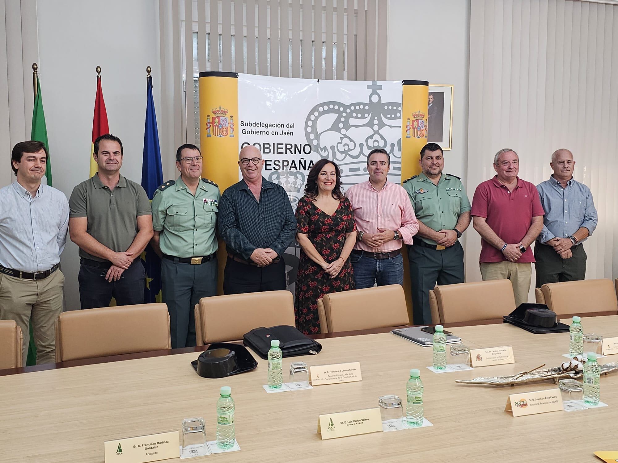 Reunión sector agrario y Subdelegación