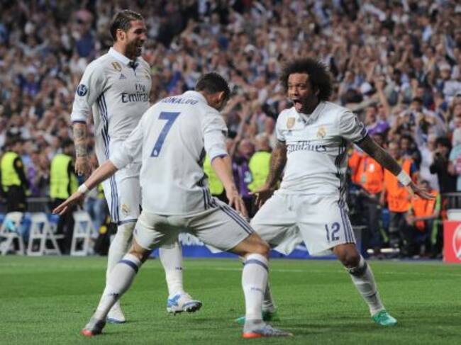 Cristiano y Marcelo en el Real Madrid