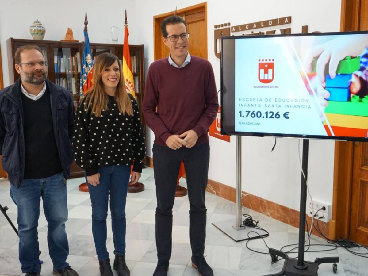 Elda espera en breve la delegación de competencias para la construcción de Santa Infancia