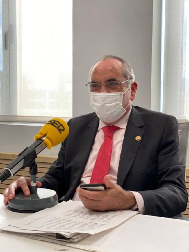 El consejero Arriola, esta tarde en 'La Ventana Euskadi'