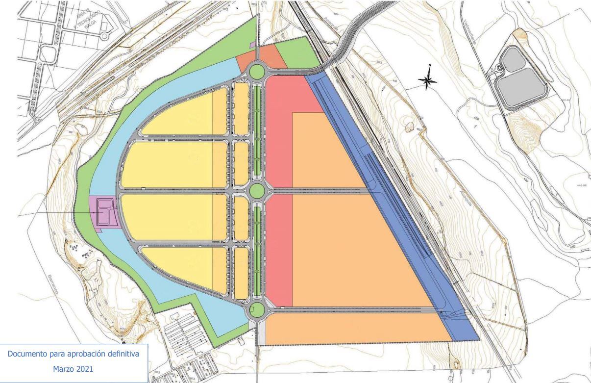 Plano de Plhus, donde se iba a instalar el Hito de Pérez Latorre