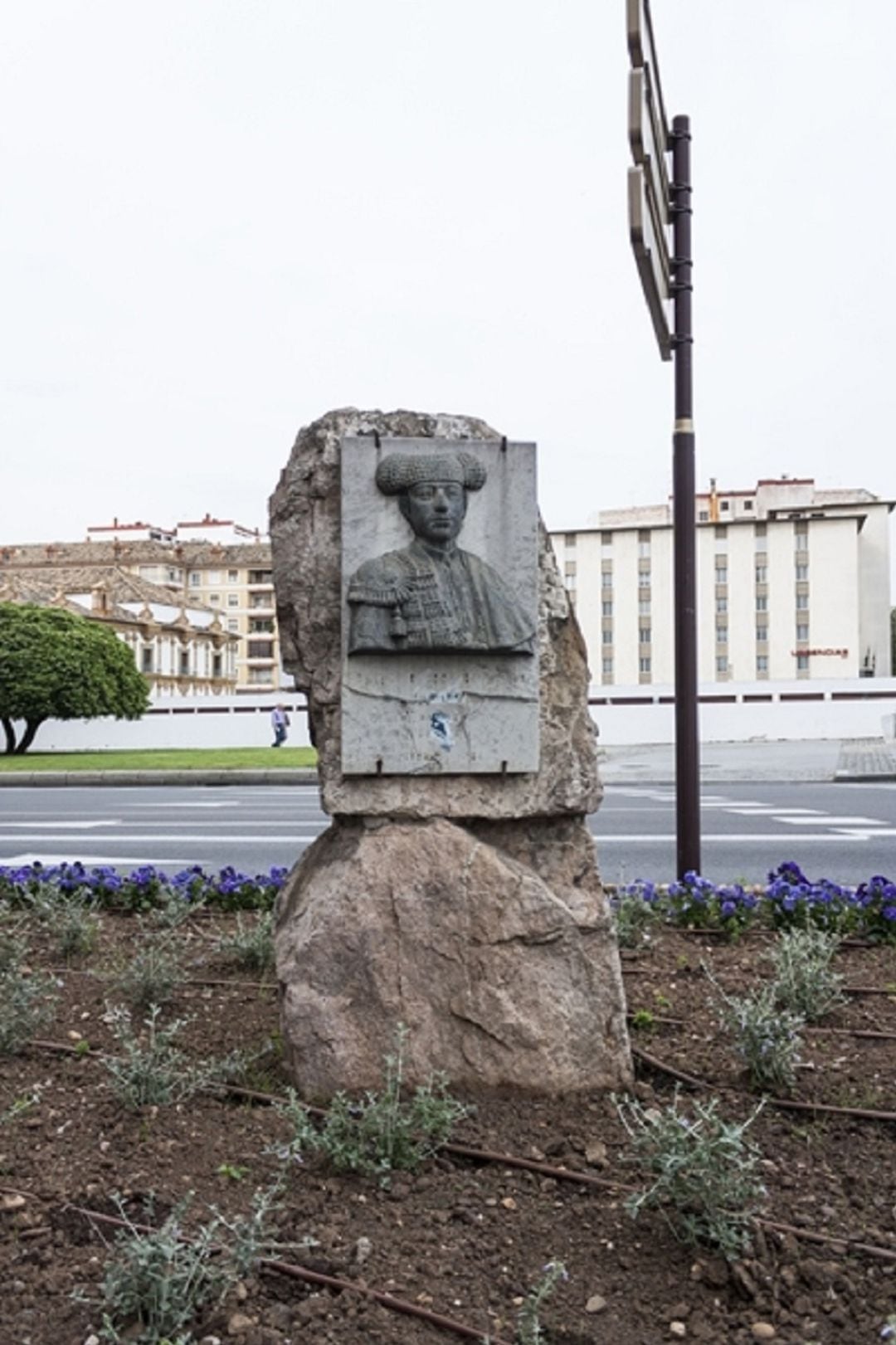 Busto homenaje a Guerrita. Imagen de archivo