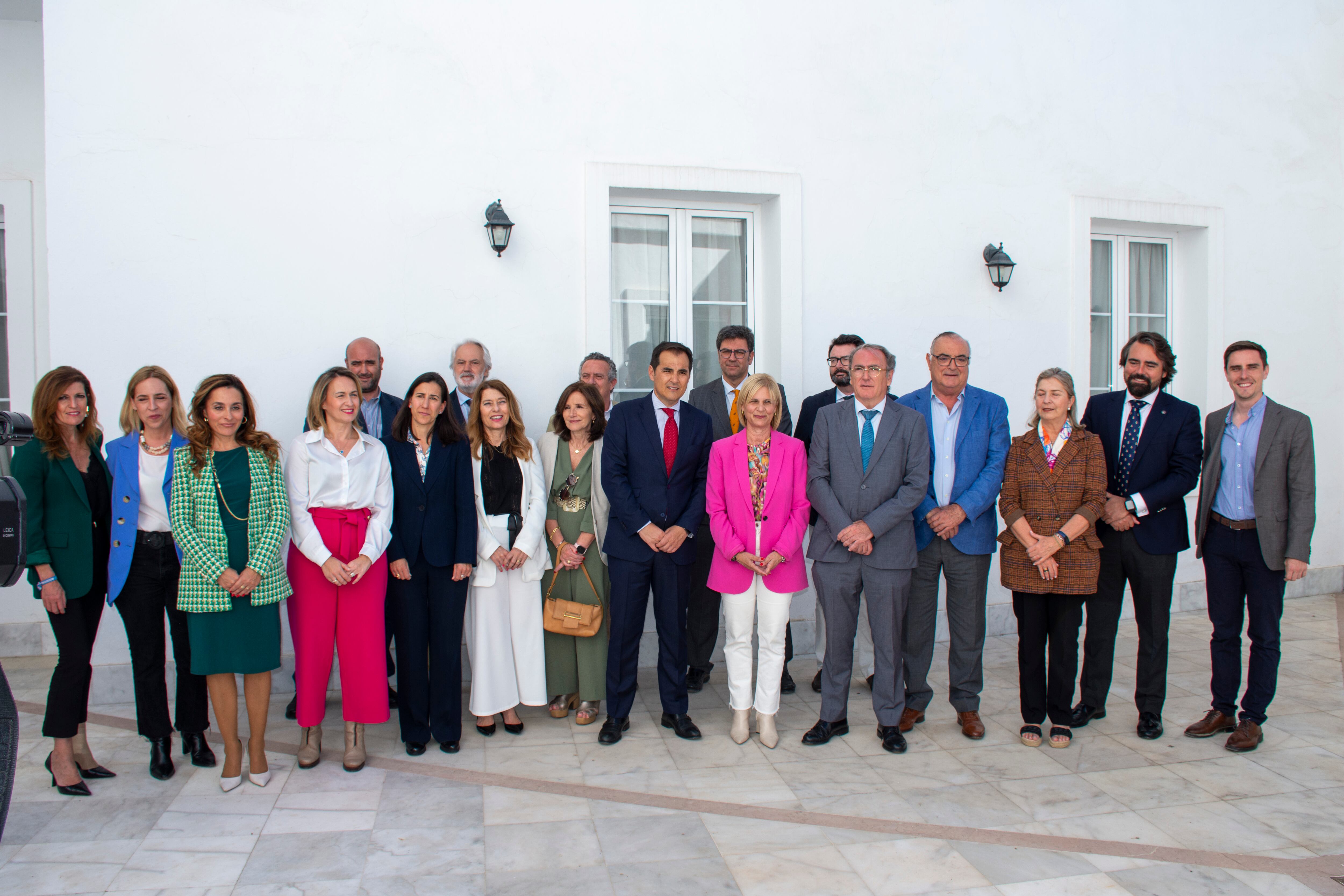 José Antonio Nieto este lunes en el Colegio de Abogados de Jerez