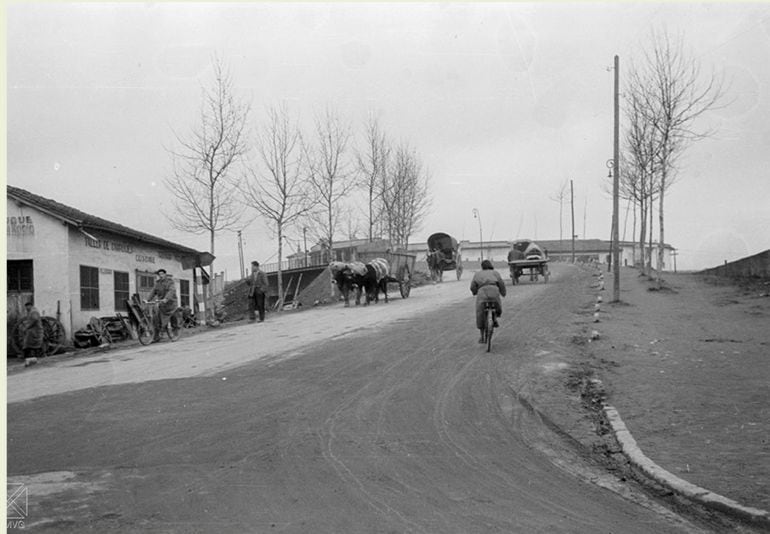 El puente de San Cristóbal en 1958