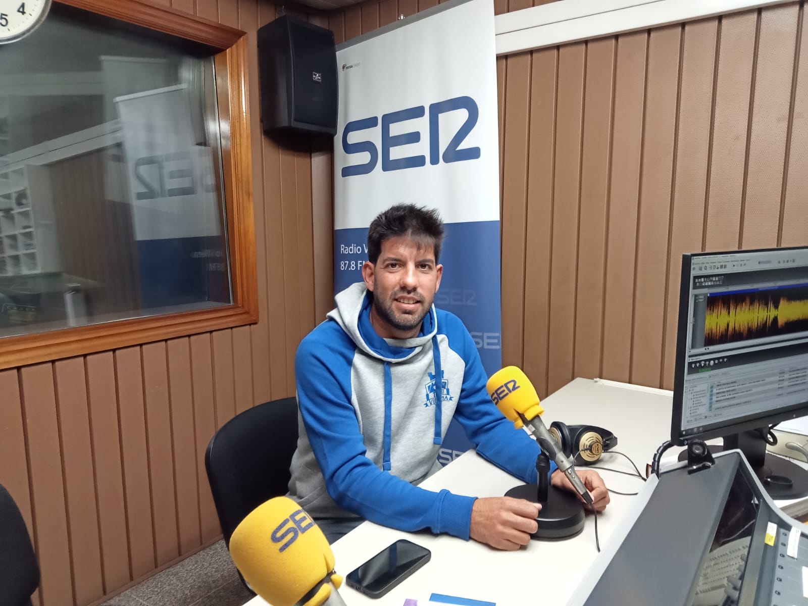 David Macías, en Radio Villena SER