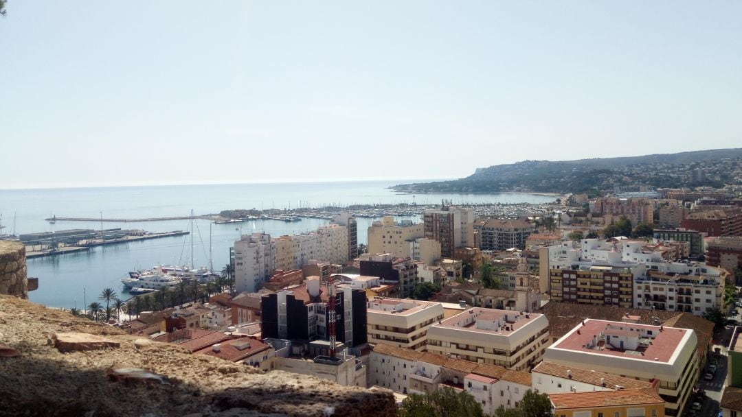 Dénia desde el Castillo.