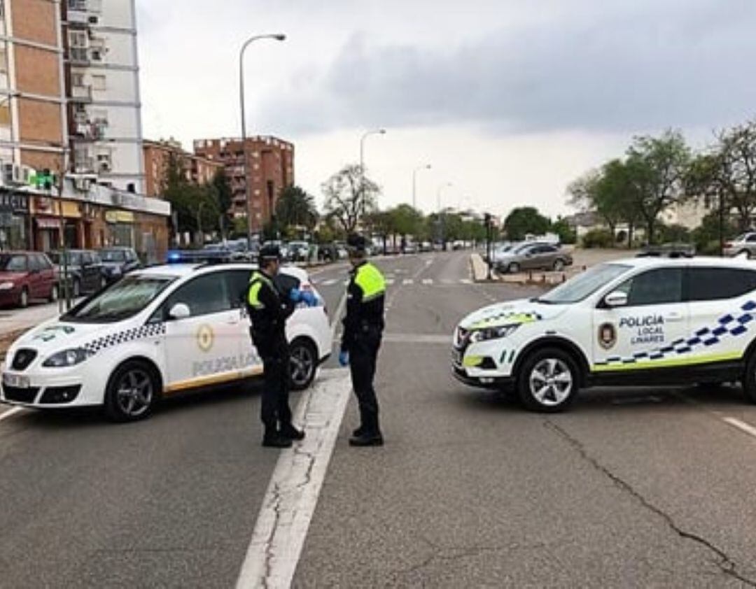 Dispositivo Policía Local de Linares.