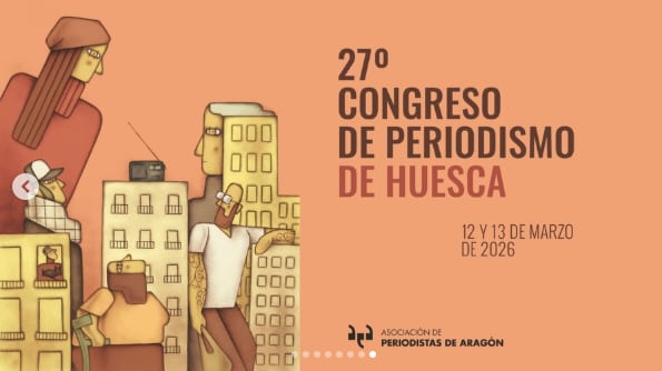 Cartel del 27º Congreso de Periodismo de Huesca