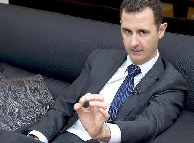 Bashar al Asad durante una entrevista con el diario alemán &#039;Frankfurter Allgemeine Zeitung&#039;