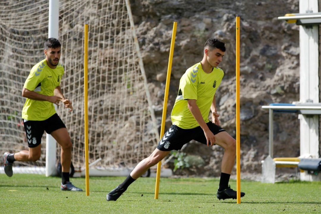 Imagen del entenamiento del equipo.