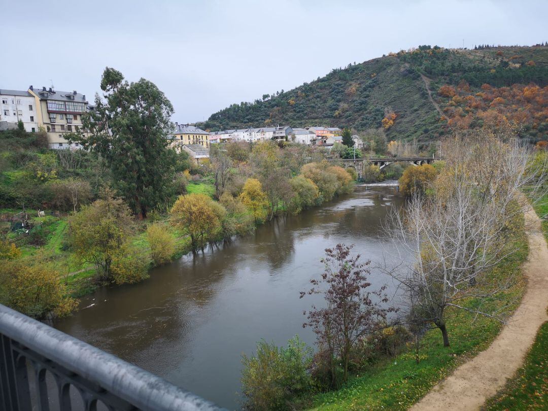 Rio Sil a su paso por Ponferrada