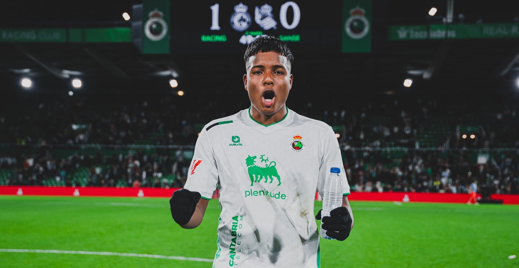 Jeremy Arévalo, en un partido.