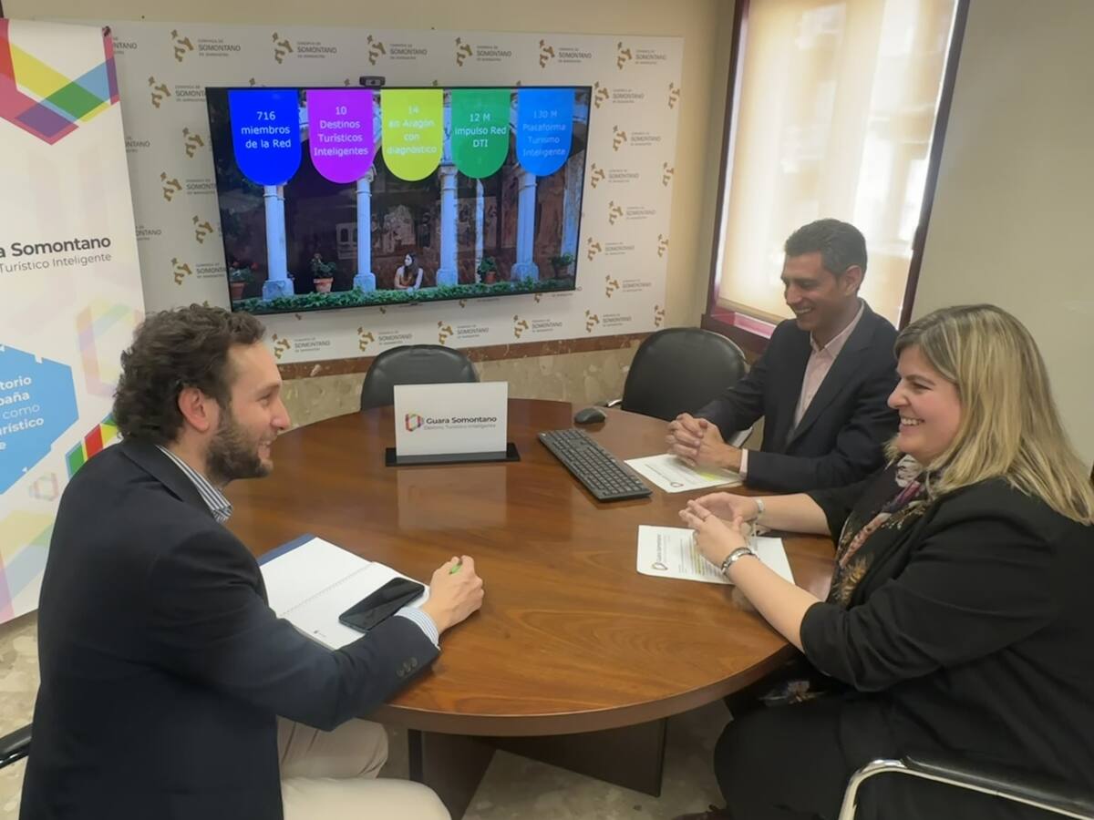 La DPH felicita a Guara Somontano por la obtención del distintivo de Destino Turístico Inteligente