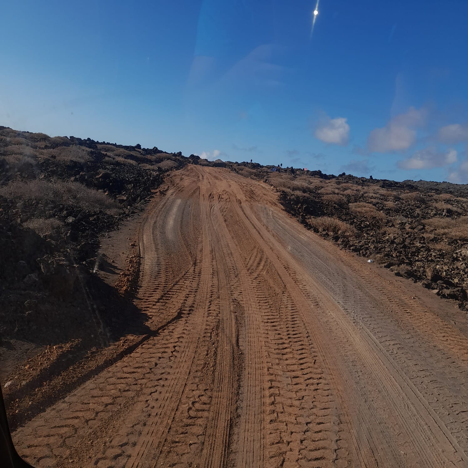 Uno de los caminos vecinales de Haría.