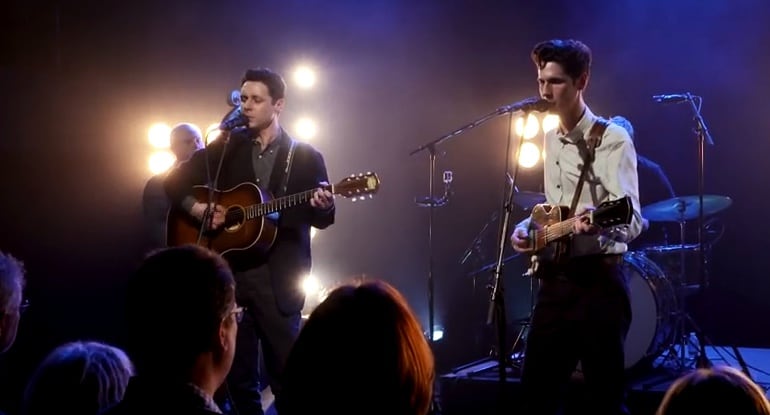 The Cactus Blossoms en su participación en el programa The Lowertown Line 