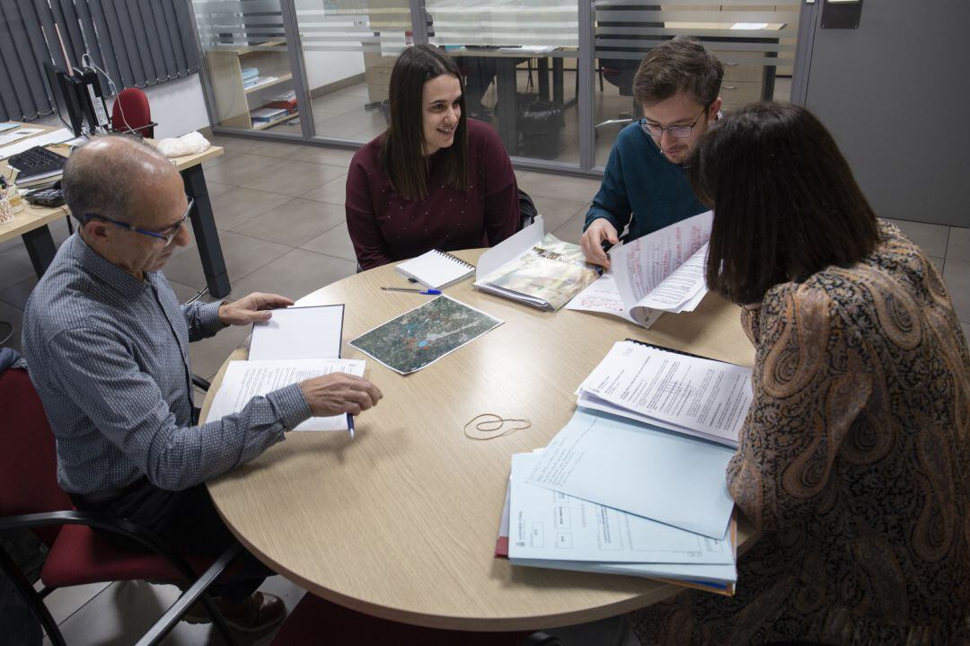 FEPAC-ASAJA en su reunión con el concejal de Ordenación del Territorio y Vivienda, Juan López.
