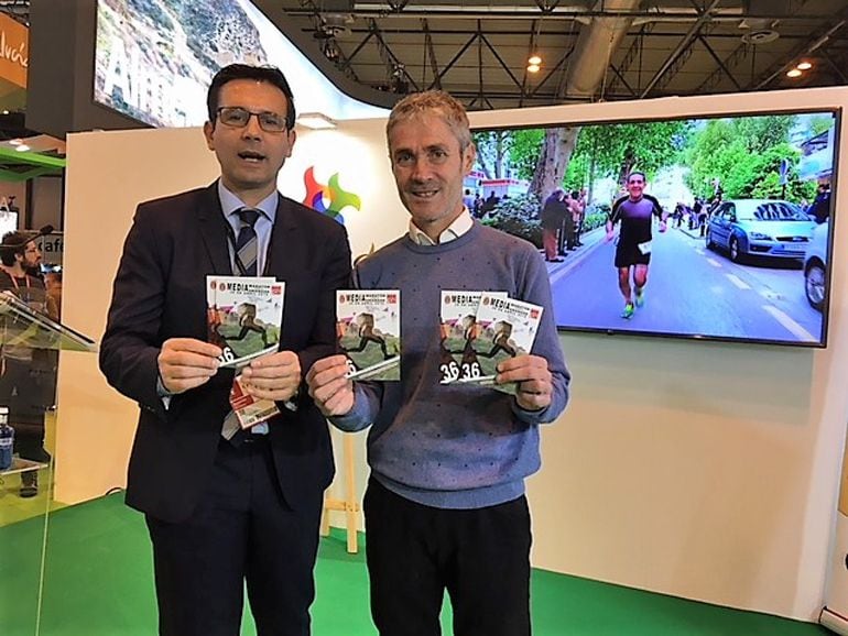 El alcalde de Granada y Martín Fiz presentan en Fitur la Media Maratón de Granada