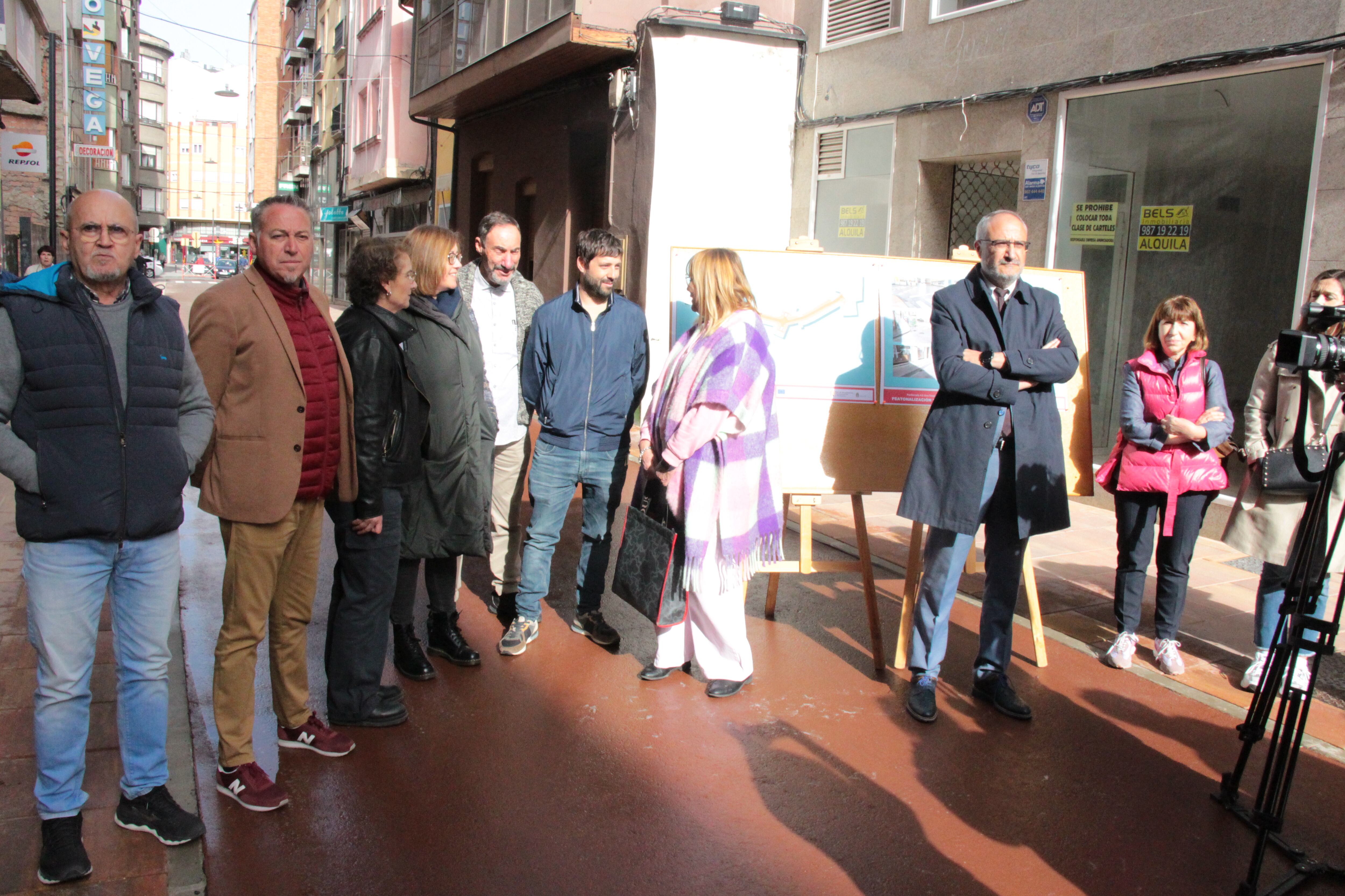 Inauguración calle Real