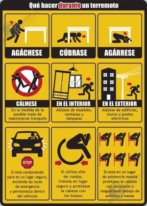 Consejos a tener en cuante durante un terremoto