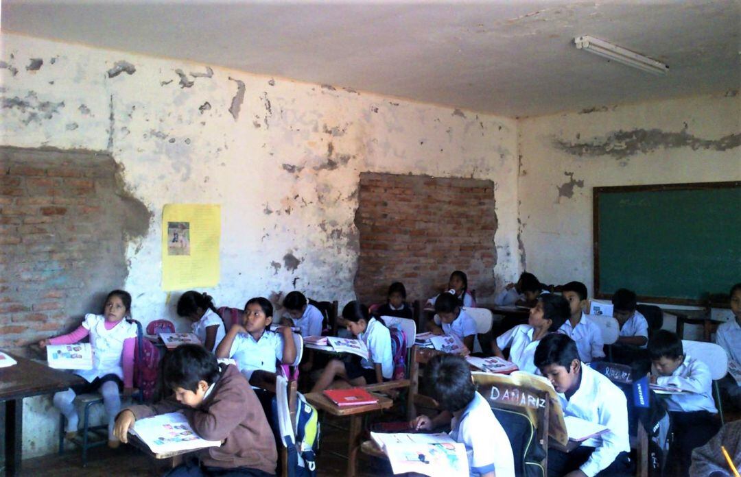 Centro educativo que promueve la Fundación Hombres Nuevos en Santa Cruz de la Sierra (Bolivia)