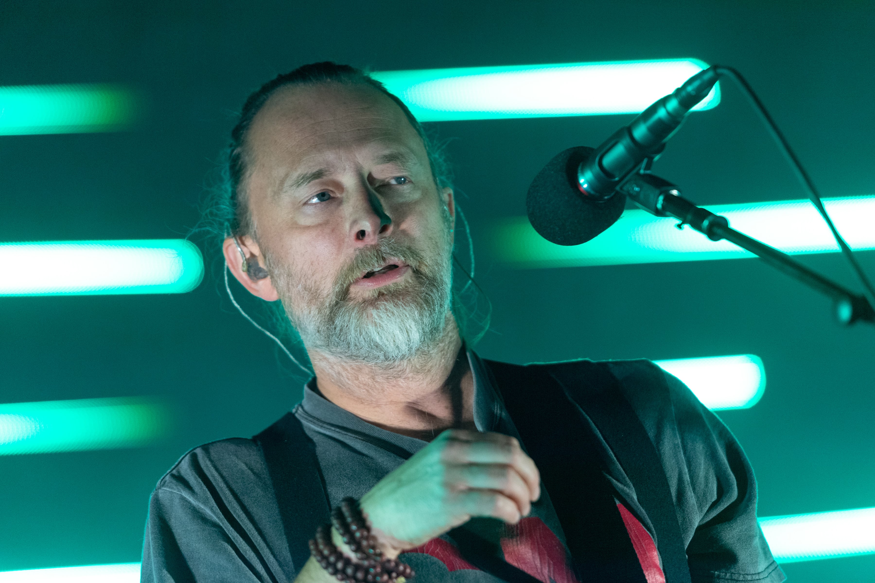 El cantante de Radiohead, Thom Yorke