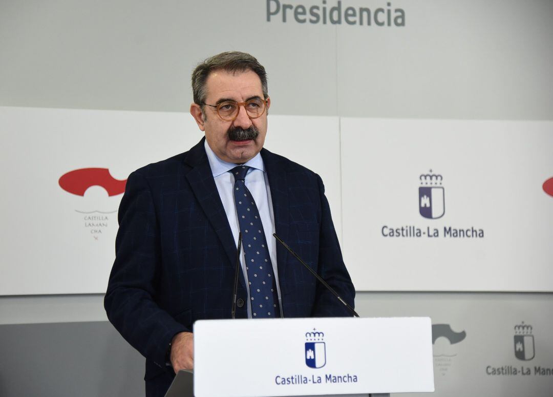 El consejero de Sanidad del Gobierno de Castilla-La Mancha, Jesús Fernández Sanz