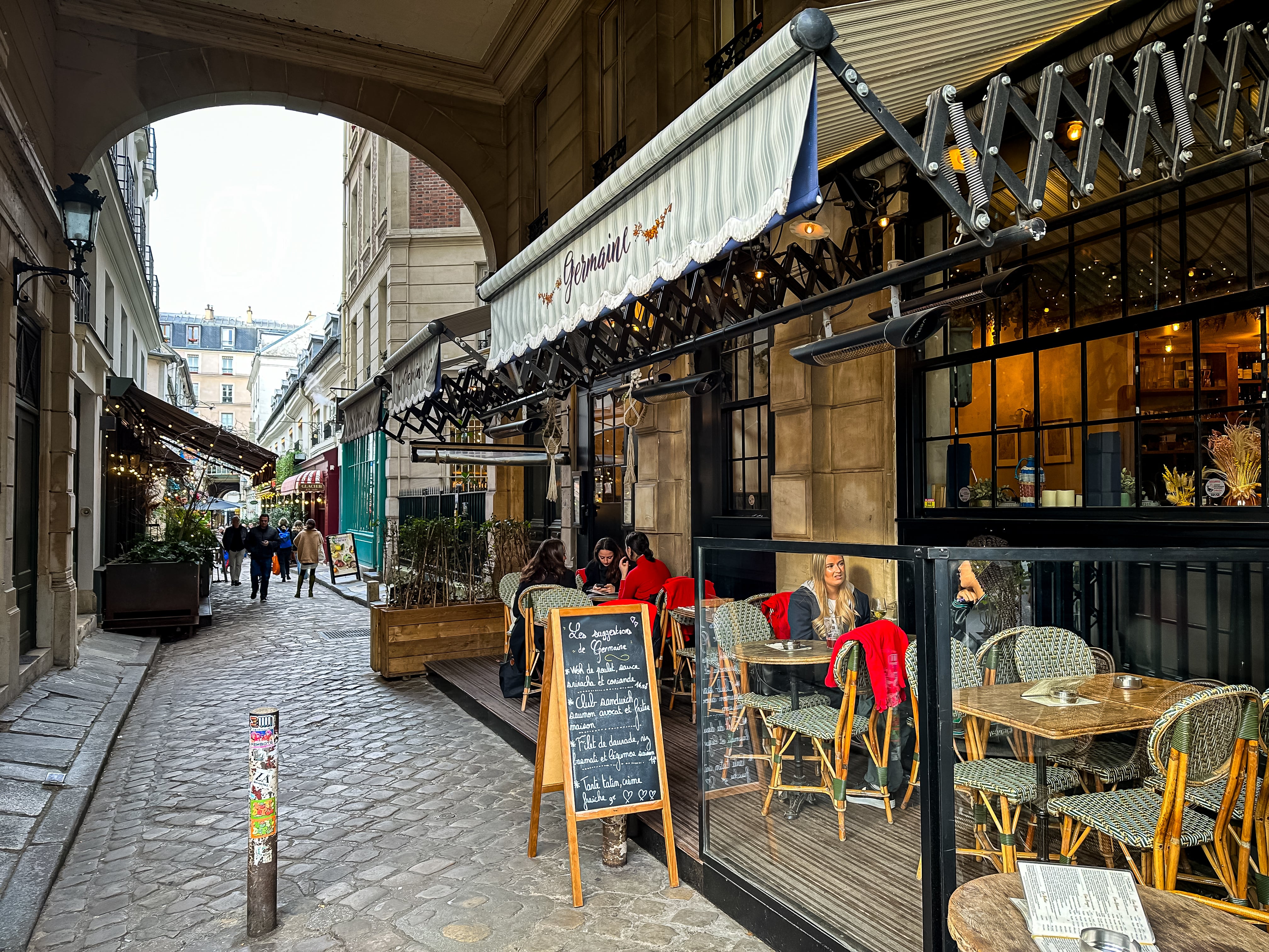 Cour du Commerce Saint-André en París (Francia)