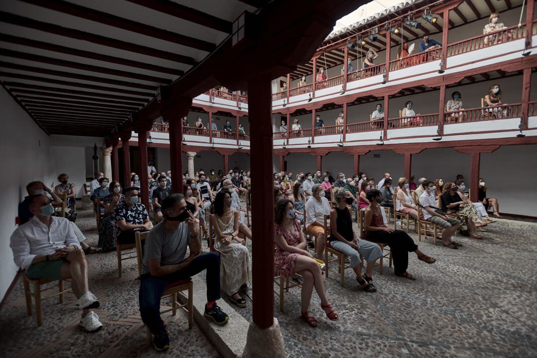 Imagen de archivo de una de las representaciones este verano en el Corral de Comedias durante el Festival de teatro clásico