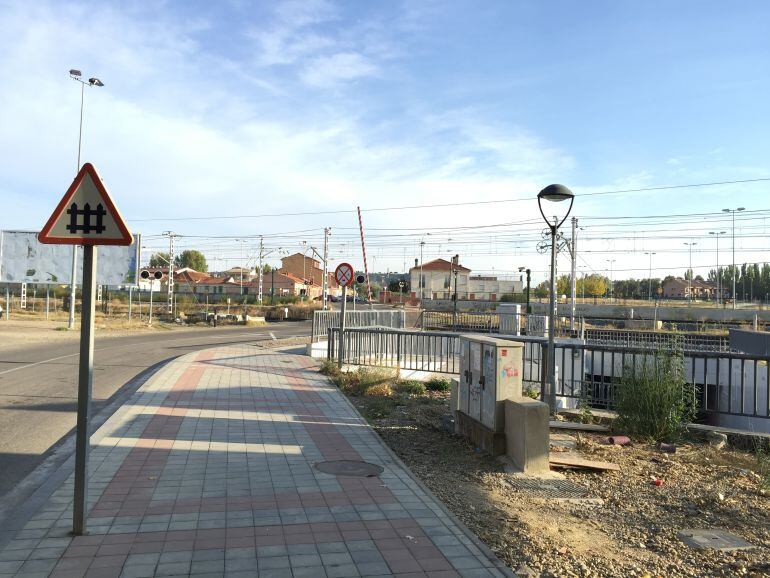 Zona de los Tres Pasos en Palencia