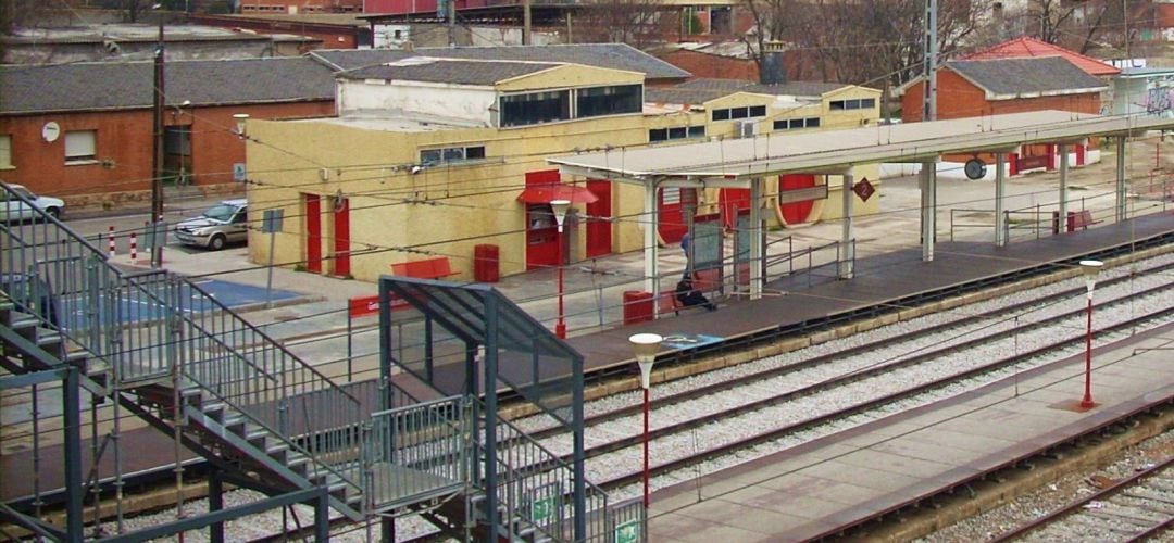 Estación Getafe Industrial, una de las que se verá afectada por el corte de servicio del 1 al 5 de mayo.