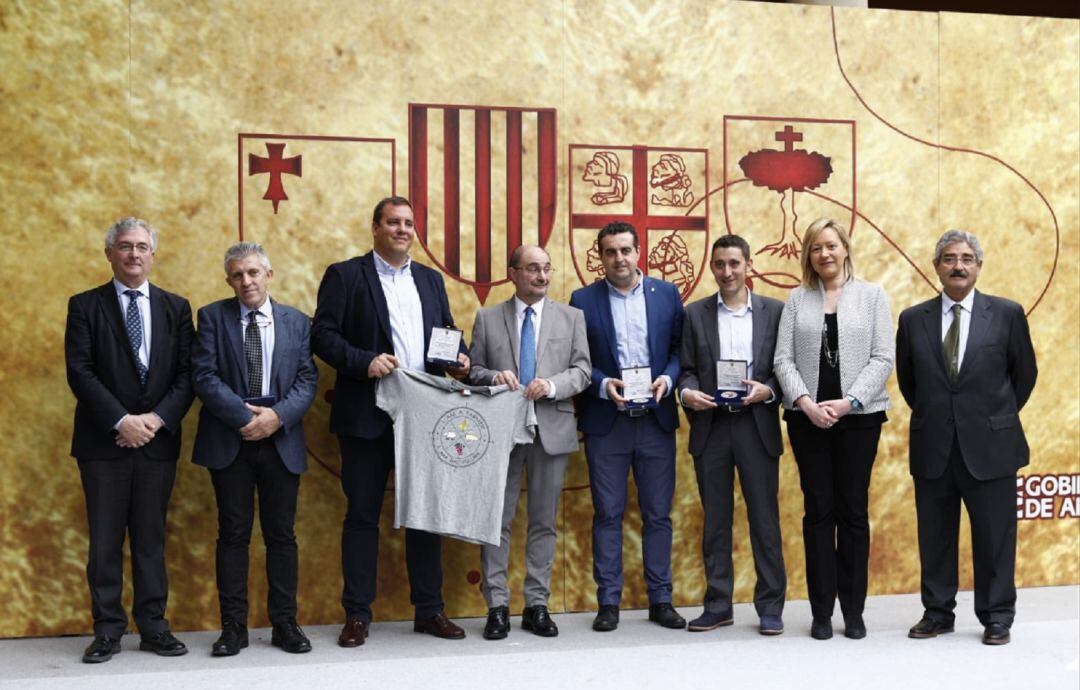 Entrega de la Medalla al Mérito Social a las organizaciones agrarias con motivo del Día de Aragón 2019