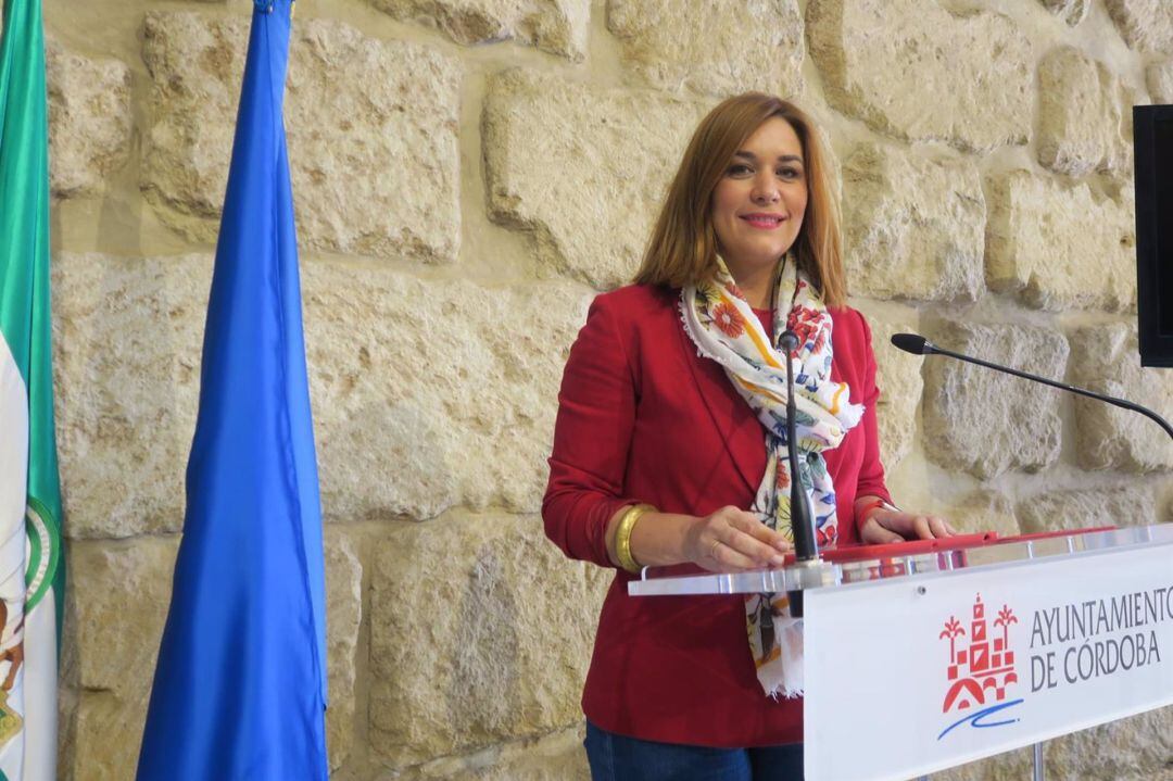 La concejala socialista, Carmen Victoria Campos