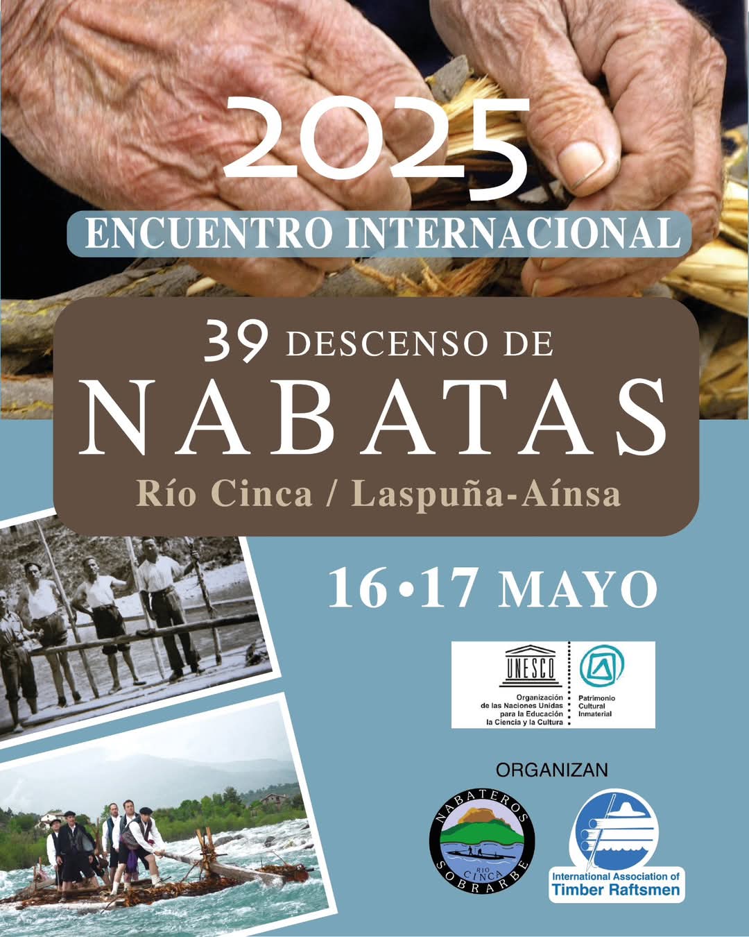 Cartel Descenso de Nabatas.