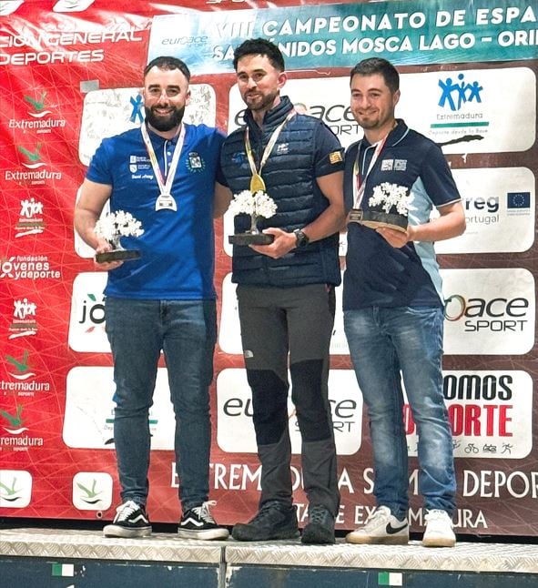 Podio del Campeonato de España