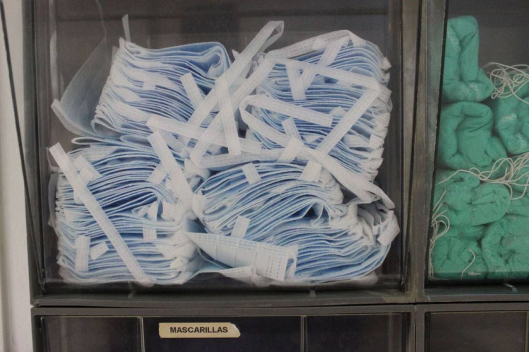 Mascarillas agotadas por la epidemia del coronavirus