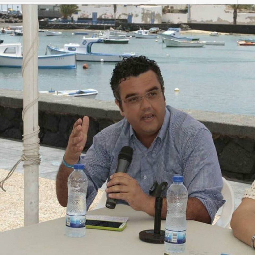 Armando Santana, concejal de Comercio del Ayuntamiento de Arrecife.