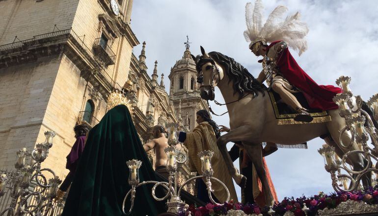 Espectacular misterio creado para el paso de Cristo de la Cofradía del Gran Poder