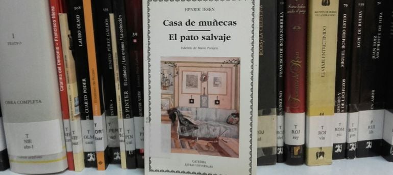 El libro se encuentra en la sala de préstamo de la biblioteca municipal del Centro Cultural Aguirre.