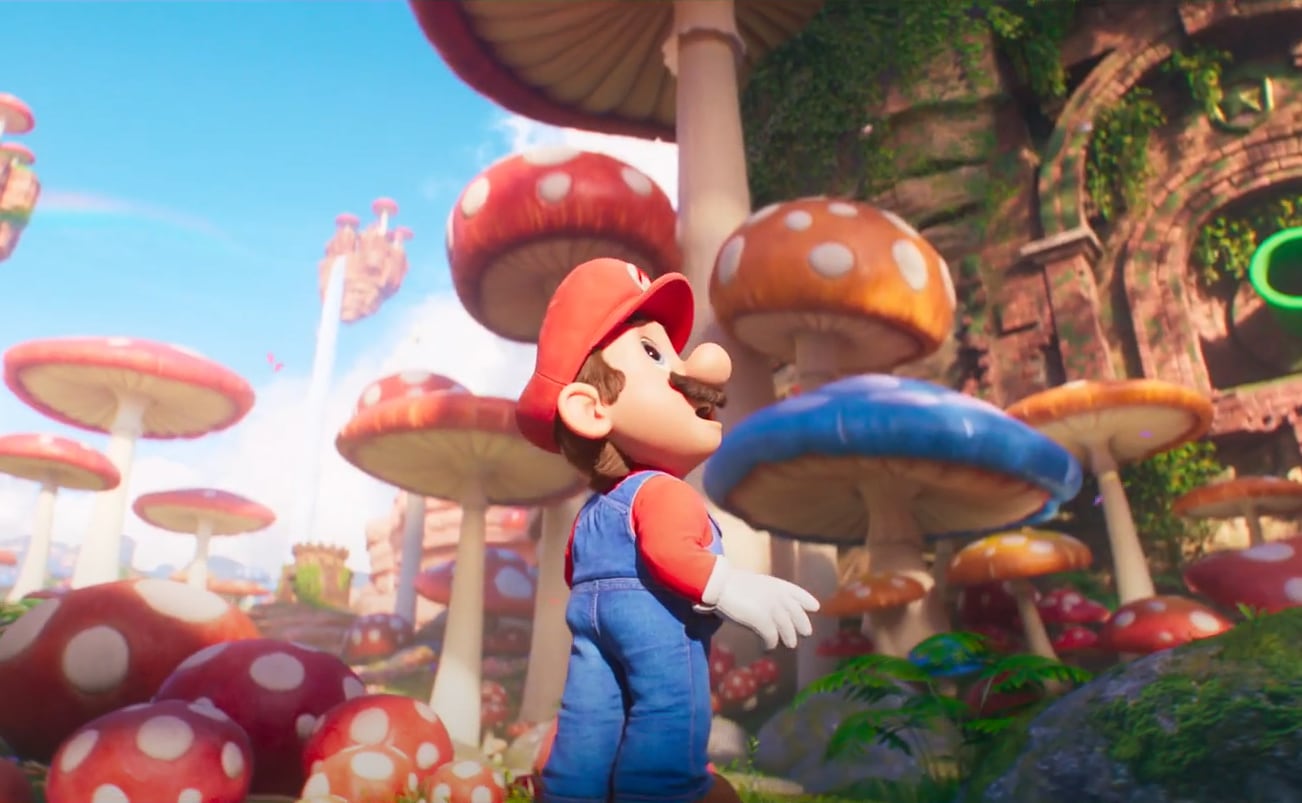 Primer adelanto de Super Mario Bros.